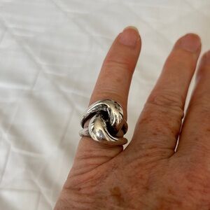 Silver Knot Ring